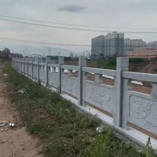 贺州 石材河道栏杆