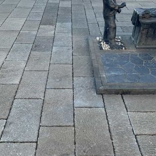 贺州仿古石铺装效果