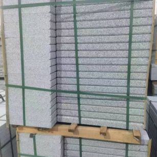 贺州 5公分芝麻白，倒斜角，室外楼梯踏步