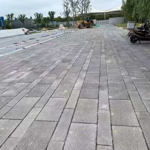 贺州仿古石铺装效果