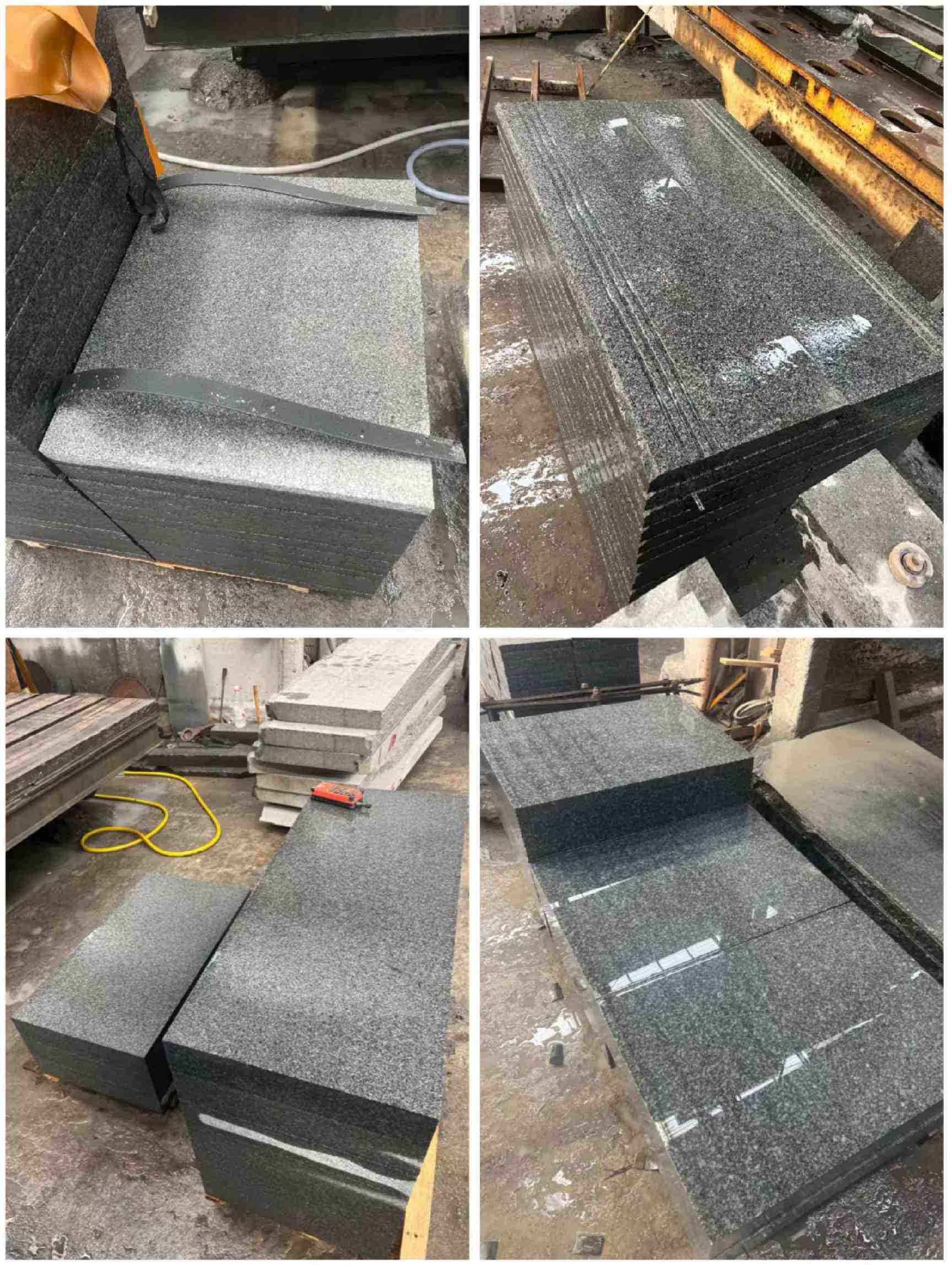 贺州 芝麻黑地铺石材