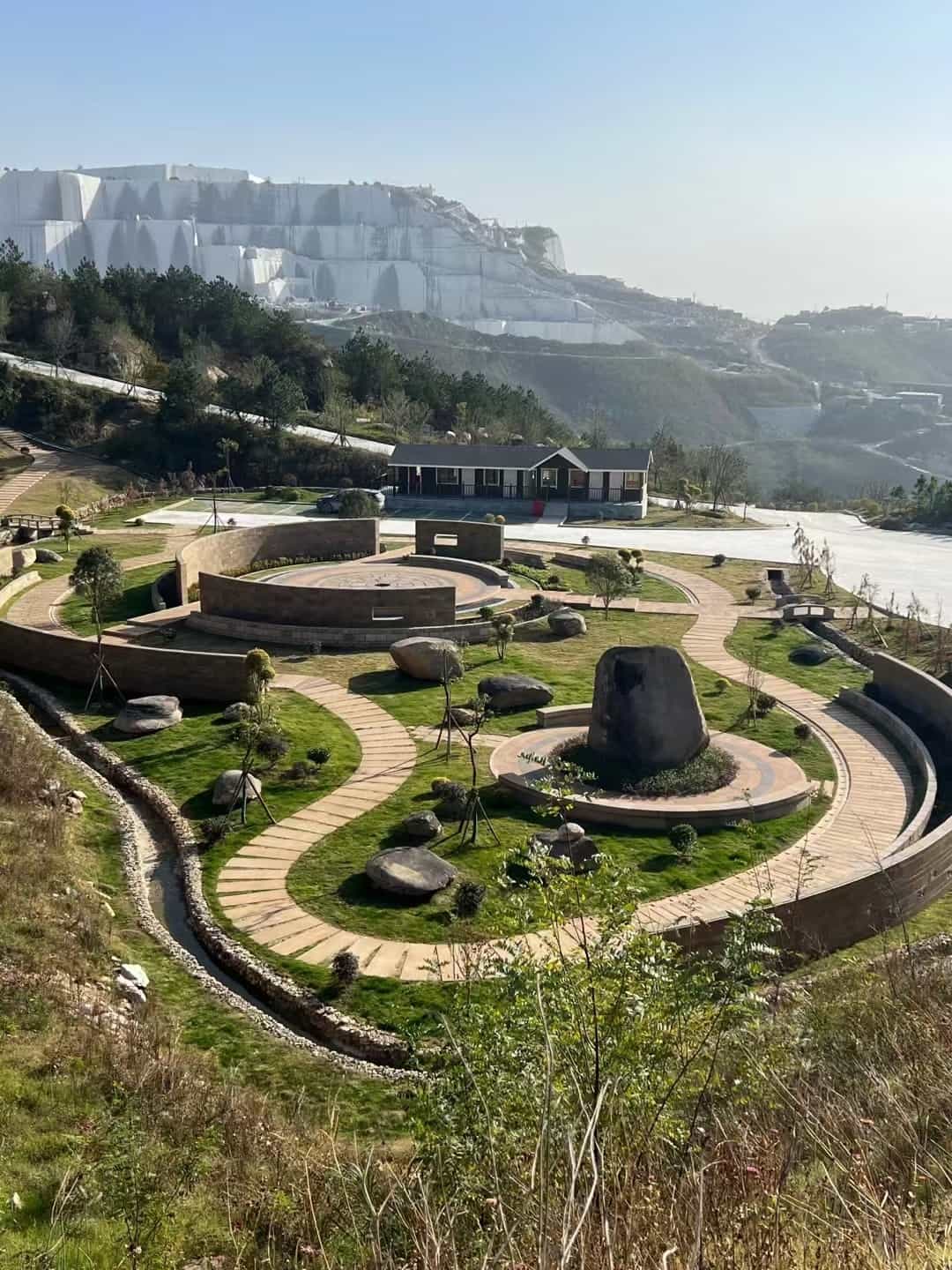 贺州仿古石铺装整体效果