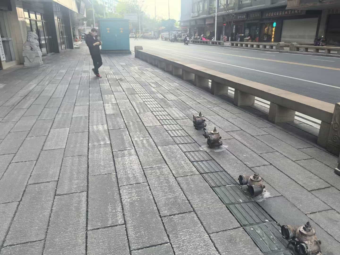 贺州仿古石铺装效果
