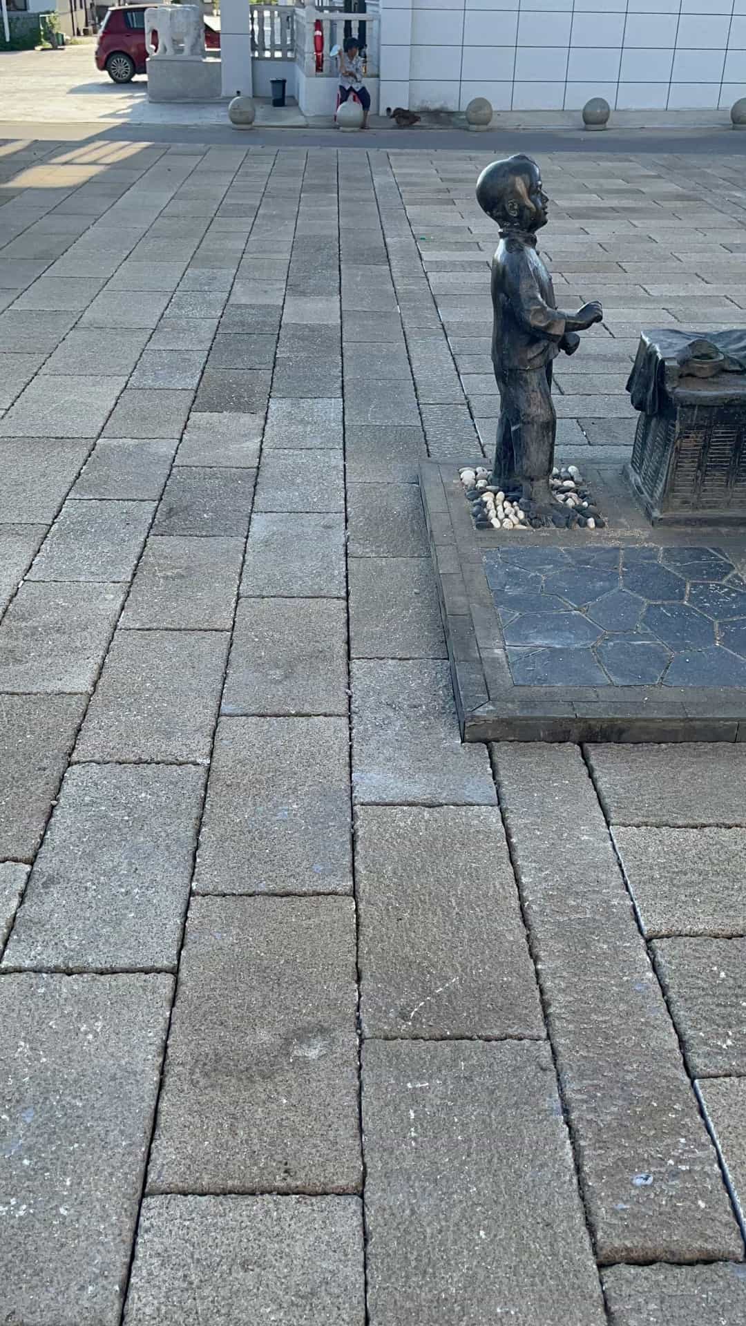 贺州仿古石铺装效果