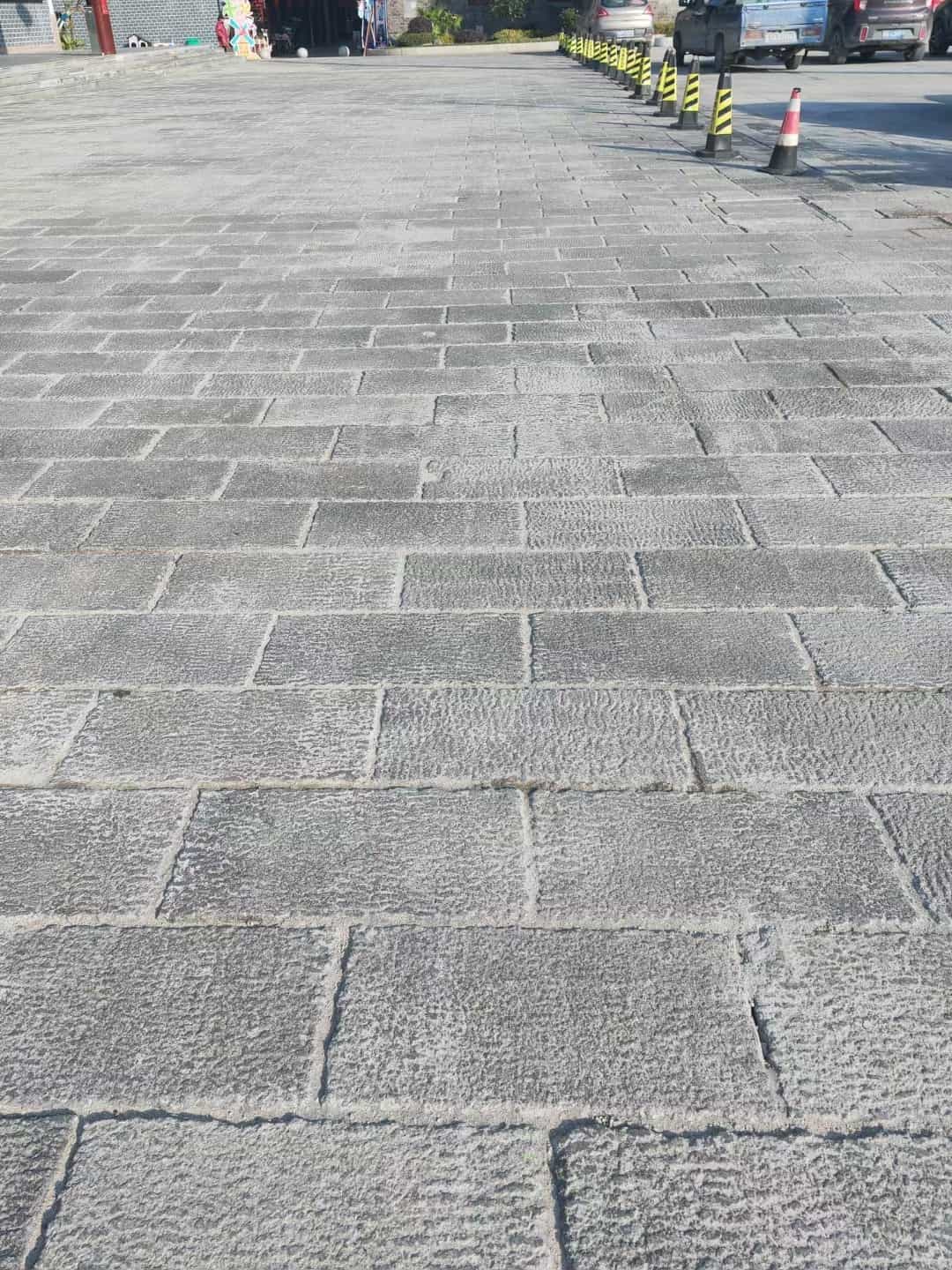 贺州仿古石铺装效果