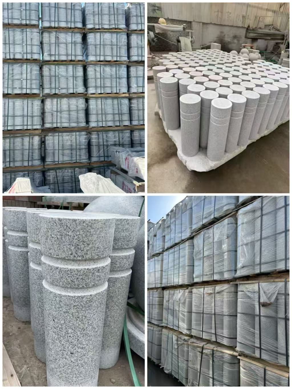 贺州 芝麻白花岗岩挡车柱、隔离柱多少钱