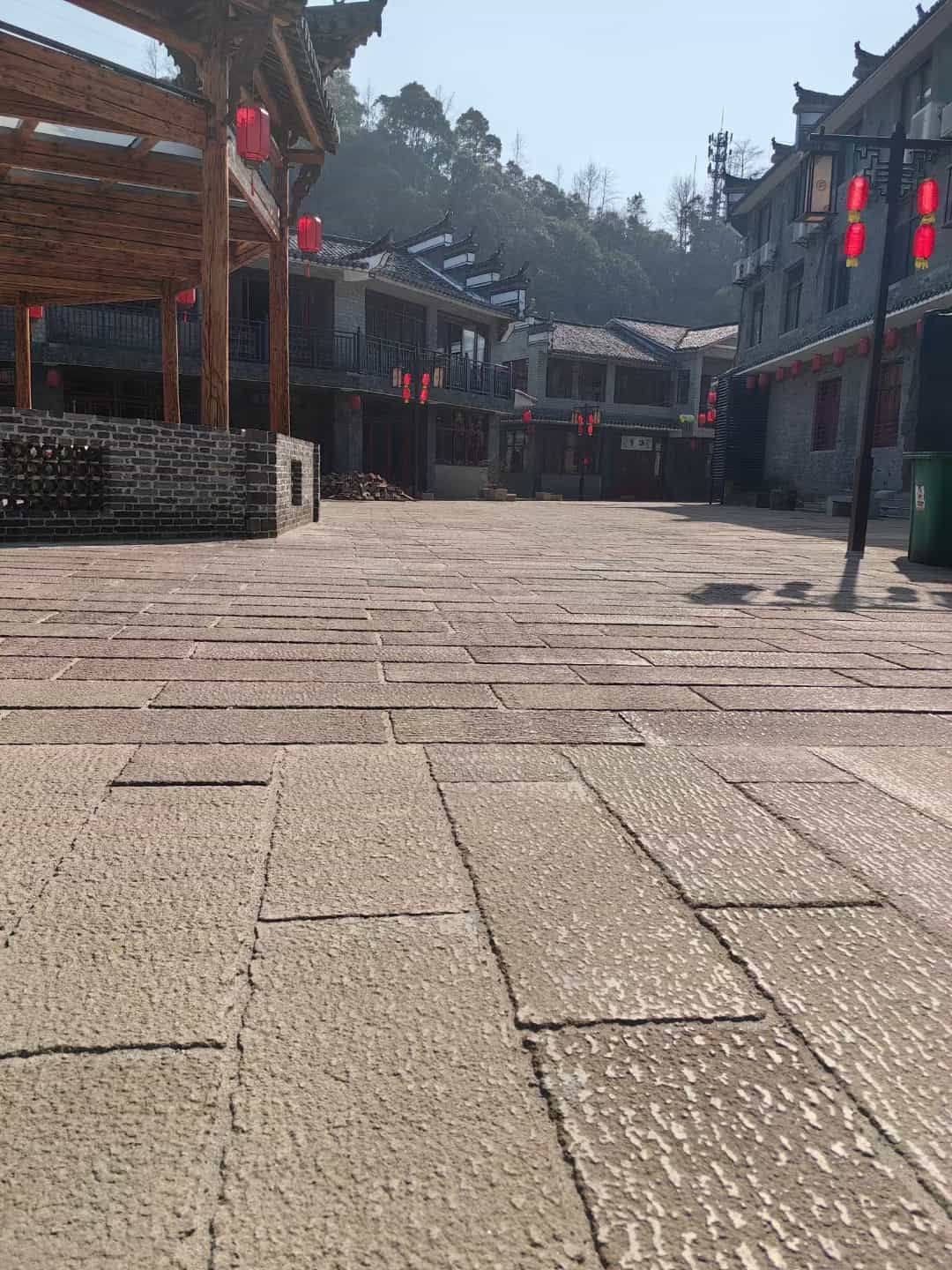 贺州仿古石铺装效果