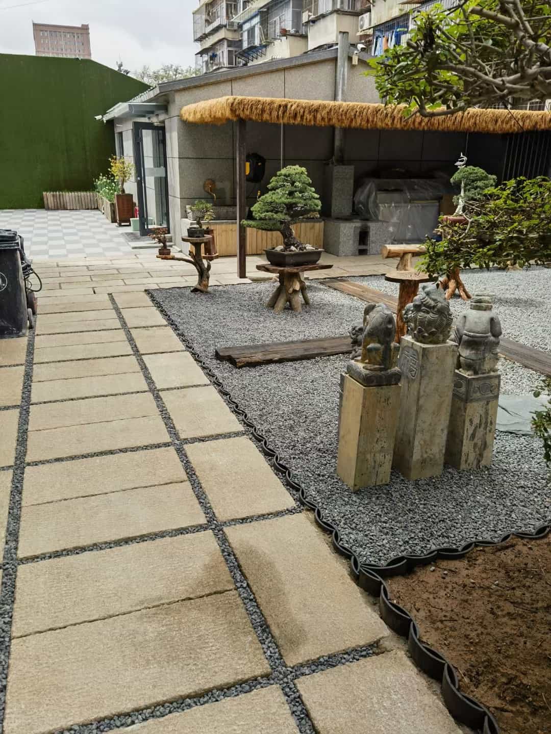 贺州仿古石铺装效果