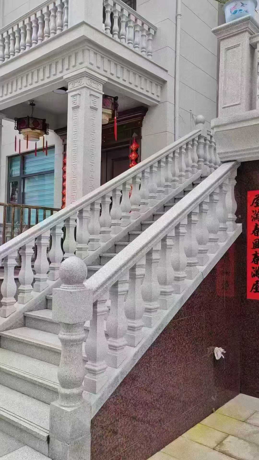 贺州 天然石材 阳台庭院护栏、栏杆