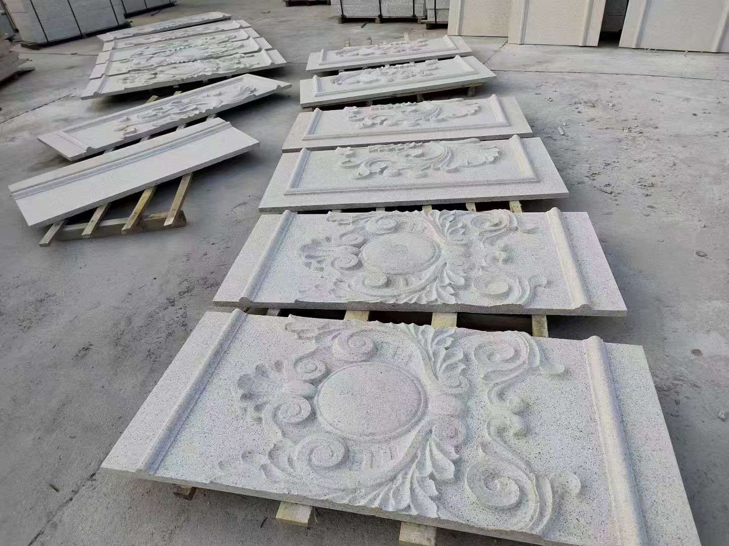 贺州 芝麻白干挂雕花板